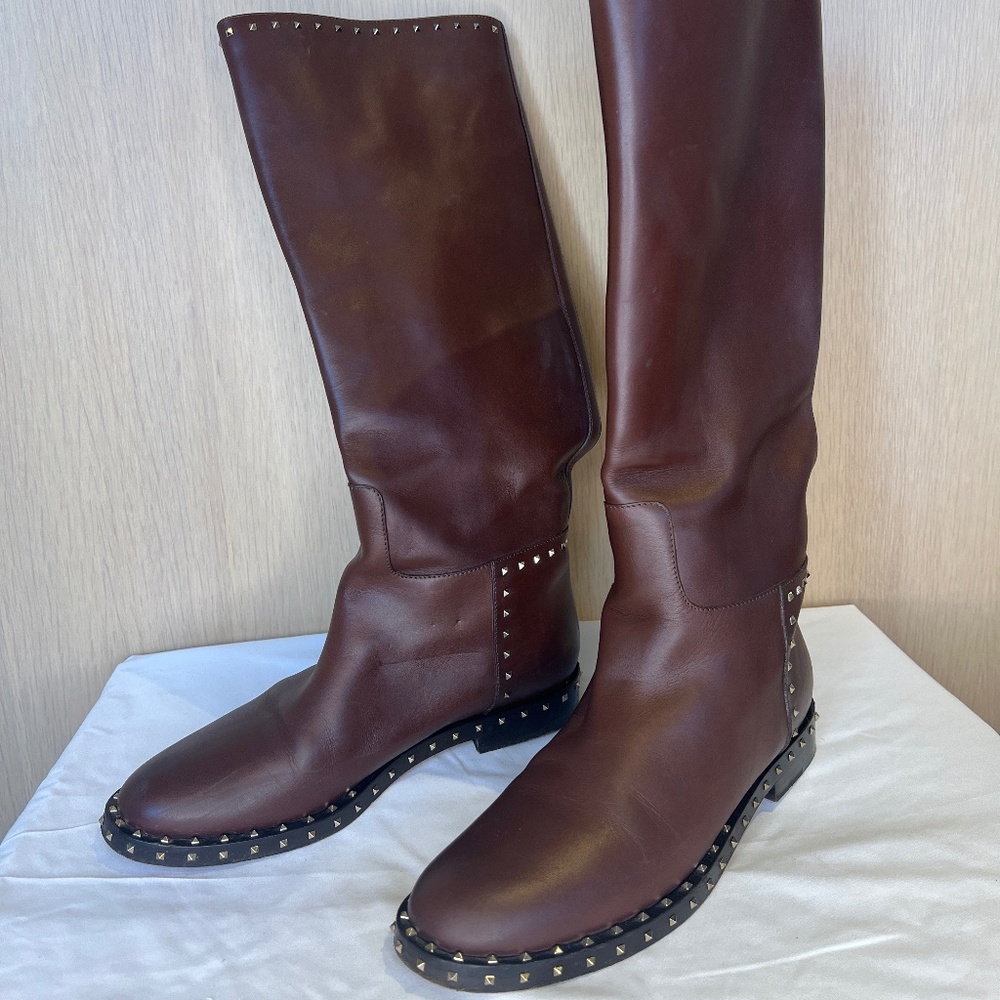 Valentino Garavani Rockstud Boots Size EU 41